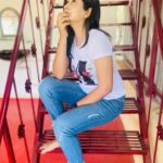 Megha Mathew Instagram - “Peace begins with a smile.”☺️🤍☺️ #smile #peace #happines #peaceofmind # Thrissur