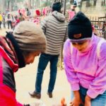 Megha Mathew Instagram - Fire pan 🔥😂 #sweet #firepan #swweighday #himachal #experience #memories #happytime #.#himachalpradesh #himalayan. Hidimba Devi Temple, Manali