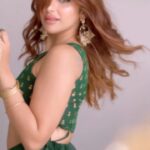 Miesha Saakshi Iyer Instagram - Jaoo… Humko hai aati sharam hai 🥺 . . . . . #Day5 #Green 🍀