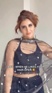 Miesha Saakshi Iyer Instagram - The cutest kinda love language ❤️ Tag him/her 😍
