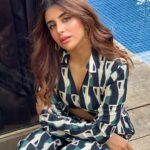 Miesha Saakshi Iyer Instagram - 🌻 Location @whisperingwoods.in Outfit @femi9.by.as Accessories @luluandskyofficial #grateful #gratitude #thankyouforeverything 🧿✨