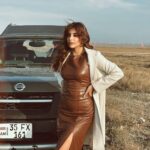 Miesha Saakshi Iyer Instagram – Tanning in -1°C 🍁 
.
.
.
.
.
#armenia #musicvideo #shootday 
#gratitude #grateful #thankyouforeverything 🧿✨ Yerevan, Armenia