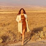 Miesha Saakshi Iyer Instagram - Tanning in -1°C 🍁 . . . . . #armenia #musicvideo #shootday #gratitude #grateful #thankyouforeverything 🧿✨ Yerevan, Armenia