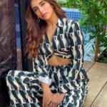 Miesha Saakshi Iyer Instagram - 🌻 Location @whisperingwoods.in Outfit @femi9.by.as Accessories @luluandskyofficial #grateful #gratitude #thankyouforeverything 🧿✨