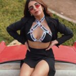 Miesha Saakshi Iyer Instagram - I wish that I could be like the cool kids ‘Cause all the cool kids, they seem to fit in 🏁 . . . . . Blazer/Skirt @pixie__.dusttt