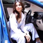 Miesha Saakshi Iyer Instagram - Meet my Valentine! 💙 The all-new ŠKODA SLAVIA is out for a date ! Visit the Skoda showroom and fall in love with SLAVIA #DateWithSLAVIA #IloveSLAVIA #ŠKODASLAVIA #LoveatFirstDrive @skodaindia