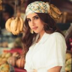 Miesha Saakshi Iyer Instagram – I’m bananas for you 🍌 
.
.
.
.
.
Outfit @myramisty2021 
📸 @swagatsharmaphotography 
.
.
.
#fruit #banana #photooftheday #photography #photoshoot #photo #photo #bandana #streetstyle #groceryshopping #headscarf #ootd #mood #aesthetic #vibes #explore #miesha #mieshaiyar #grateful #gratitude #thankyouforeverything 🧿✨ Delhi, India