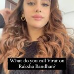 Miesha Saakshi Iyer Instagram – Bhai hoga Tera 🥺