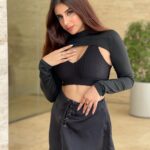 Miesha Saakshi Iyer Instagram - I’m cut out for this ✨ . . . . . #allblack #allblackeverything #cutout #dxb #dxblife #dxb🇦🇪 #dubai #dubailife #dubai🇦🇪 #dubaifashion #dubaistyle #fashion #style #explore #travelling #lovemylife #lovemyjob #nofilter #nofilterneeded #miesha #mieshaiyer #grateful #gratitude #thankyouforeverything 🧿✨ Dubai, United Arab Emiratesدبي