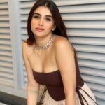 Miesha Saakshi Iyer Instagram - Running out of captions, So this is my caption 🤭 . . . . Corset: @thriftflipmumbai Pants: @urbanic_in . #dxb #dxblife #dubai #dubailife #dubai🇦🇪 #lovemylife #happiness #brown #thrift #corset #dubailove #miesha #mieshaiyer #grateful #gratitude #thankyouforeverything 🧿✨ Dubai, United Arab Emiratesدبي