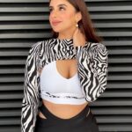 Miesha Saakshi Iyer Instagram - The #dxb life ✨ . . . . . Pants by @closet.hues #dxblife #dubai #dubailife #dubai🇦🇪 #dubaifashion #dubaistyle #ootd #livingthebestlife #achromatic #cutout #fashion #style #closethues #miesha #mieshaiyer #grateful #gratitude #thankyouforeverything 🧿✨
