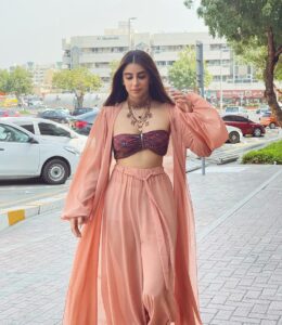 Miesha Saakshi Iyer Instagram - Dubai Vibes 🔆
.
.
.
.
.
Coord set @closet.hues 
#dubai #dubailife #dubaifashion #dubailifestyle #dubai🇦🇪 #dubaivibes #uae #ootd #fashion #style #dubaiinstagram #dubaistyle #photography #photoshoot #closethues #miesha #mieshaiyer #grateful #gratitude #thankyouforeverything 🧿💫