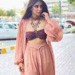 Miesha Saakshi Iyer Instagram - Dubai Vibes 🔆 . . . . . Coord set @closet.hues #dubai #dubailife #dubaifashion #dubailifestyle #dubai🇦🇪 #dubaivibes #uae #ootd #fashion #style #dubaiinstagram #dubaistyle #photography #photoshoot #closethues #miesha #mieshaiyer #grateful #gratitude #thankyouforeverything 🧿💫