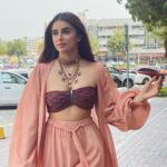 Miesha Saakshi Iyer Instagram - Dubai Vibes 🔆 . . . . . Coord set @closet.hues #dubai #dubailife #dubaifashion #dubailifestyle #dubai🇦🇪 #dubaivibes #uae #ootd #fashion #style #dubaiinstagram #dubaistyle #photography #photoshoot #closethues #miesha #mieshaiyer #grateful #gratitude #thankyouforeverything 🧿💫