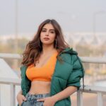 Miesha Saakshi Iyer Instagram - Feel like sun on my skin So this is love, I know it is I know I sound super cliché But you make me feel some type of way ☘️🌞🌱 . . . 📸 : @swagatsharmaphotography Jacket : @burger.bae . . . #photography #photoshoot #photoofday #ootd #delhi #pufferjacket #delhiwinters #sunkissed #sunnyday #color #miesha #mieshaiyer #grateful #gratitude #thankyouforeverything 🧿✨