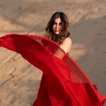 Miesha Saakshi Iyer Instagram - Playing with fire🔥 Are we? Corset top @urbanic_in Lehenga @laevachi 📸 @swagatsharmaphotography