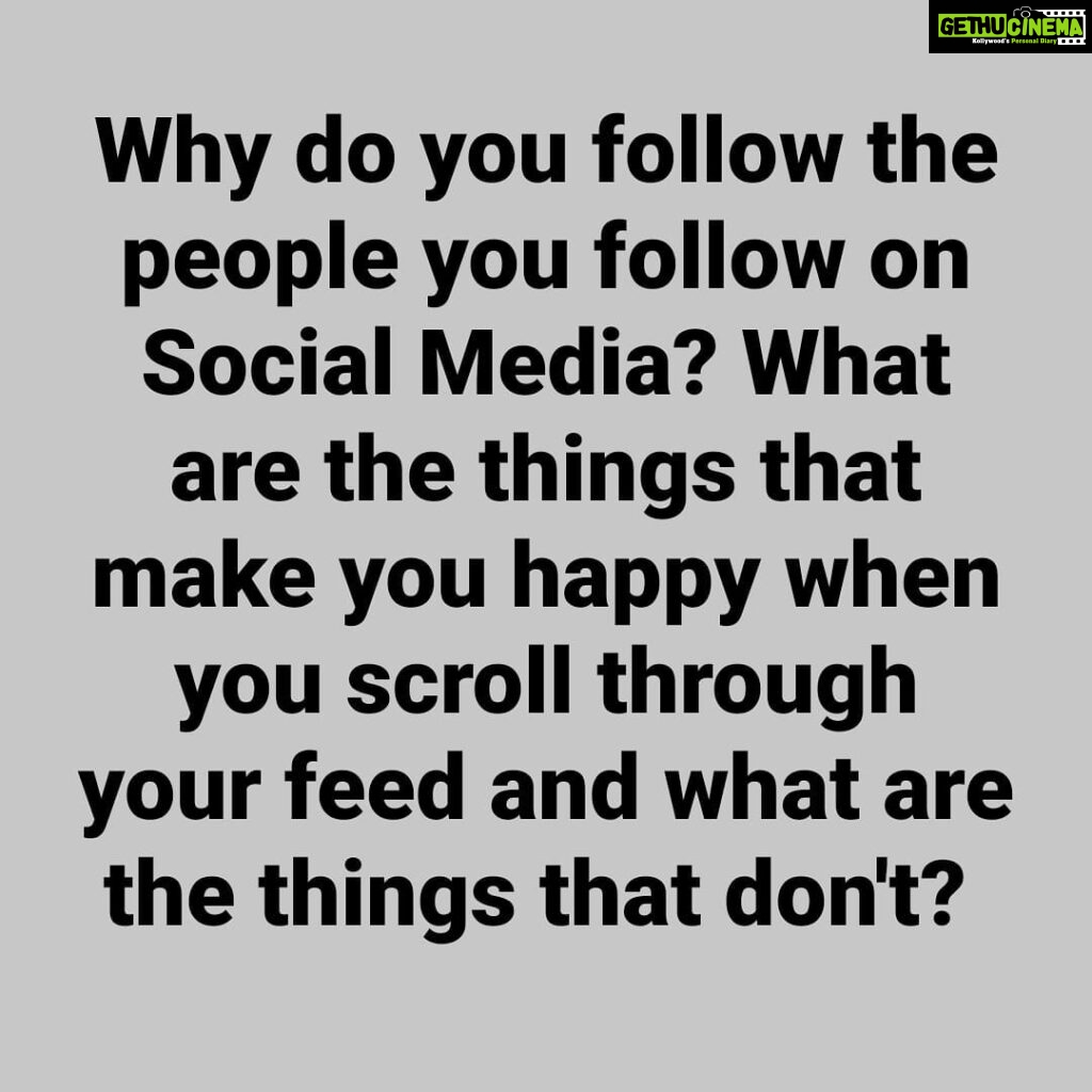 Minissha Lamba Instagram - How would you like your Social Media feed to make you feel? That obviously depends completely on who/what you choose to see