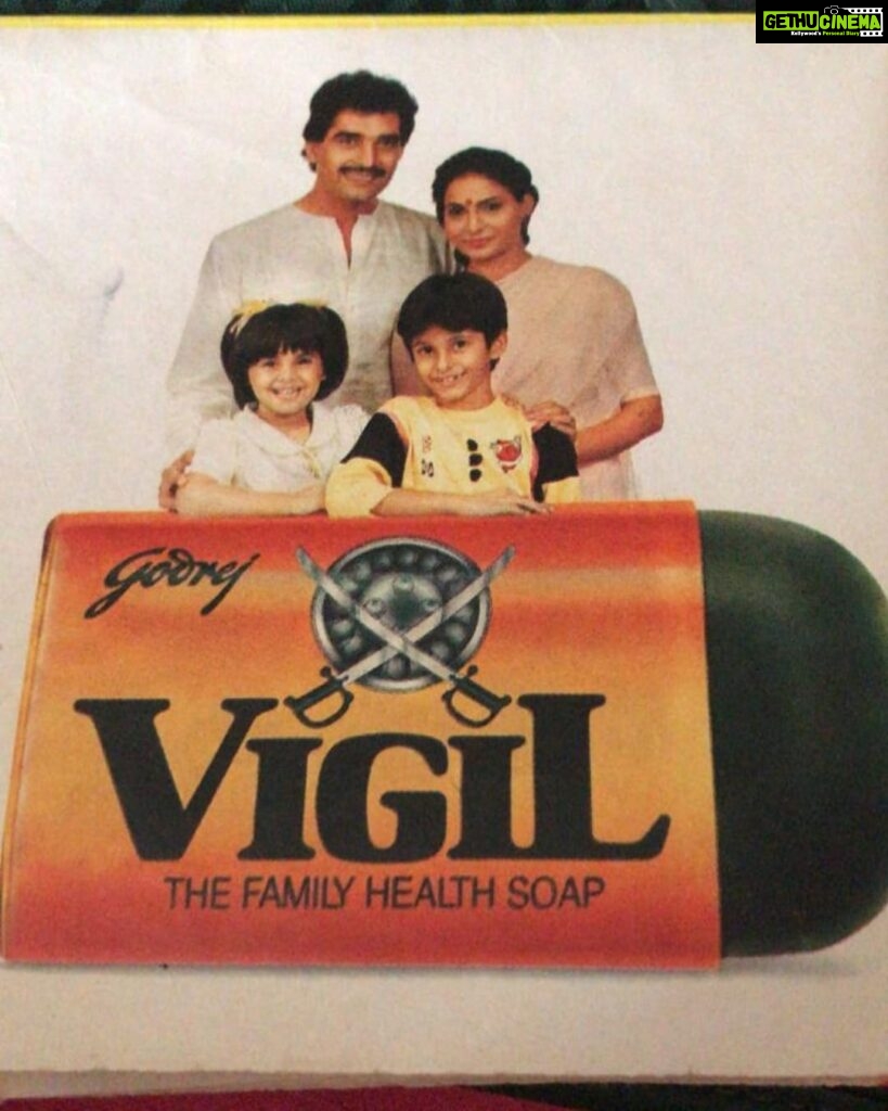 Minissha Lamba Instagram - Another cover from a Vigil soap add that I did when I was around 4 years old... Did anyone out there ever use this soap?