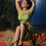 Minissha Lamba Instagram - This was an in between shot when @wangchen_photography said HOLD and SMILE! Thank you @seetaz_makeover_studio_academy for the looks The Stunning Lime Green Cut Out is Styled by @ekkta_shah Thank You to @mayfairgangtok for letting us have both your stunning properties to shoot at Mayfair Resort Gangtok