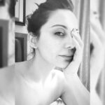 Minissha Lamba Instagram – Good morning… In Black and White