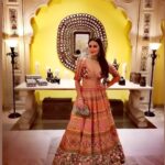 Minissha Lamba Instagram - Rajasthani Weddings Outfit by @geishadesigns Jewellery by @zevar_geeta Bag by @lovetobag Styled by @ekkta_shah
