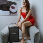 Monica Sharma Instagram - You can take the girl out of the couch, but you can’t take the couch out of the girl😛 . . . . 📸- @snapshotmedia_mumbai Mua- @amuthevar 👗- @delanthestylexperience . . . . #reddress #red #ootd #outfits #outfitoftheday #stylefashion #instafashion #marshell #music #photoshootideas #makeup #fashion #style #chilly #styleblogger #instastyle #fashionista #styleinspo #stylediary #stylepost #styleinspiration #styleinfluencer #stylegoals #luxury #fashiongram #styleaddict #couch #couchpotato #love #tgbstudios New Delhi