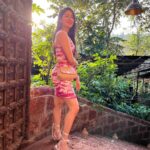 Monica Sharma Instagram - what a gorgeous dress! Thankyou @jessicakhurana7 @delilahbyachintkhurana for this one♥️ i love it . . . . . #goa #december #2022 #vibes #outfitinspiration #style #stylefashion #stylediary #styleinspiration #stylepost #fashion #fashionstyle #fashionistas #travelling #whatiwore #instafashion #instastyle #travelgram #goadiaries #travel #vacay #vacaymode #pinktiedye #pinkwhite #cordsets #mojigao #artjuna #artjunacafe #nature #ecoresort Mojigao