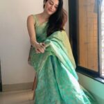 Monica Sharma Instagram - Wearing- @katha_culture :) 💕 Mumbai, Maharashtra