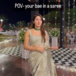 Monica Sharma Instagram - pov- your bae in a saree😌 . . . . . In 👗- @khawab.25 . . . . #reelsinstagram #explorepage #reelsindia #fashionreels #love Mumbai, Maharashtra