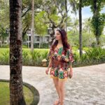 Monica Sharma Instagram - Gypsy heart💚 . . . . . . Outfit- @ikichic_official Styledby- @simrankhera5 @styledbyayushidixit Jewellery - @not.so.marwadi @labelpoojarohra . . . . #instagood #bali #travel #instagram #love Conrad Bali