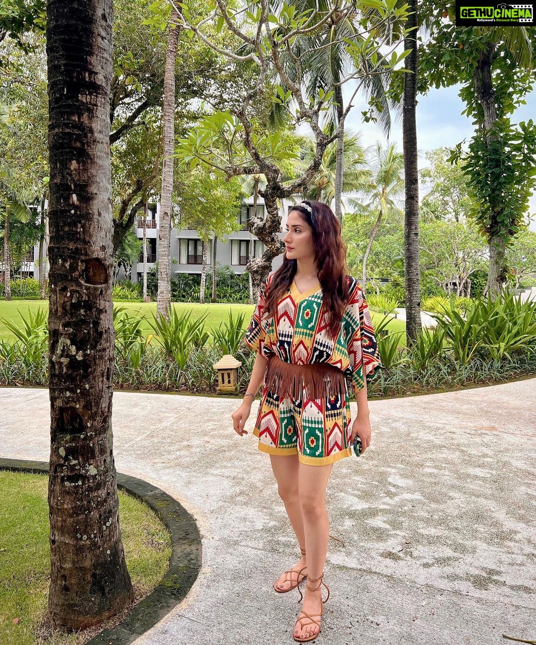 Monica Sharma Instagram - Gypsy heart💚 . . . . . . Outfit- @ikichic_official Styledby- @simrankhera5 @styledbyayushidixit Jewellery - @not.so.marwadi @labelpoojarohra . . . . #instagood #bali #travel #instagram #love Conrad Bali