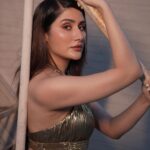 Monica Sharma Instagram - Haryana releasing tomorrow ♥️ . . . . . . HMua- @mua_shraddhanand PC- @snapshotmedia_mumbai , @man.with.a.dreamm Outfit- @labelsimrankatyal Stylist- @the.stylescribee . . . . . #instafashion #glam #makeup #golden #fashion #styleinspo #styleblogger #instastyle #insta #trending #fashionista #peace #stylepost #trend #styleinfluencer #stylegoals #gown #instagram #fashiongram #love #greekdress #whatiwore #ootd #tgbstudios New Delhi