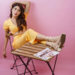 Monica Sharma Instagram - Monday Mood . . . 📸- @snapshotmedia_mumbai Mua- @shribhalerao_ , @amuthevar 👗- @delanthestylexperience . . . #yellow #photoshoot #outfitoftheday #stylefashion #instafashion #glam #glammakeup #makeup #luxurylifestyle #fashion #style #styleinspo #styleblogger #instastyle #fashionista #styleinspo #stylediary #stylepost #styleinspiration #styleinfluencer #stylegoals #luxury #fashiongram #styleaddict #mondaymood #mood New Delhi