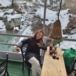 Mouli Ganguly Instagram - I ve never come across a cafe with a better view🏞️🌦️❤️ . . #mouliganguly #traveldiaries #incredibleindia