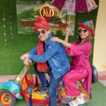 Mouli Ganguly Instagram - Entering the world of KHAZANAMAHAL in this funky scooty ! @khazanamahaljpr . . Big thanku @kohlirajeevsharan . @somyavidhu What and amazing concept Thankyou for this wonderful experience! More pics to come . . #mouliganguly #mazhersayed #khazanamahal #jaipur #rajasthan #indiantourism #incredibleindia Jaipur