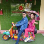 Mouli Ganguly Instagram - Entering the world of KHAZANAMAHAL in this funky scooty ! @khazanamahaljpr . . Big thanku @kohlirajeevsharan . @somyavidhu What and amazing concept Thankyou for this wonderful experience! More pics to come . . #mouliganguly #mazhersayed #khazanamahal #jaipur #rajasthan #indiantourism #incredibleindia Jaipur