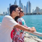 Mouli Ganguly Instagram - Happy anniversary to us ❤️ . @ruby_tourism . . #anniversarypost #anniversary #mouliganguly #mazhersayed #dubai #vacationmode Dubai UAE