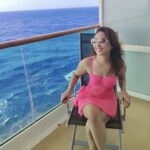 Mouli Ganguly Instagram – Cruise life ⛴️🌊
.
.
.
#mouliganguly 
.
.
#cruiselife 
#cruising 
#somewhereinthesea 
#seabreeze 
#roomview 
#inthesea 
#traveldiaries 
#sunsoaking