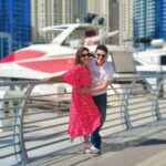 Mouli Ganguly Instagram - Take only memories Leave only footprints 👣 . @ruby_tourism . . #mouliganguly #mazhersayed #coupletravel #travelcouple #vacation2022 #dubaivacation #traveldiaries #vacationmode #vacationvibes Dubai UAE