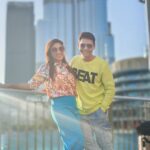 Mouli Ganguly Instagram - Hello dubai ! . @ruby_tourism . . . #mouliganguly #mazhersayed #Dubai #dubaimall #dubaimallfountain