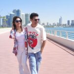 Mouli Ganguly Instagram - Happy anniversary to us ❤️ . @ruby_tourism . . #anniversarypost #anniversary #mouliganguly #mazhersayed #dubai #vacationmode Dubai UAE