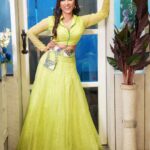 Mouli Ganguly Instagram - 💚 . . Outfit @yuktaadesignerstudio Makuphair @priya_sureka