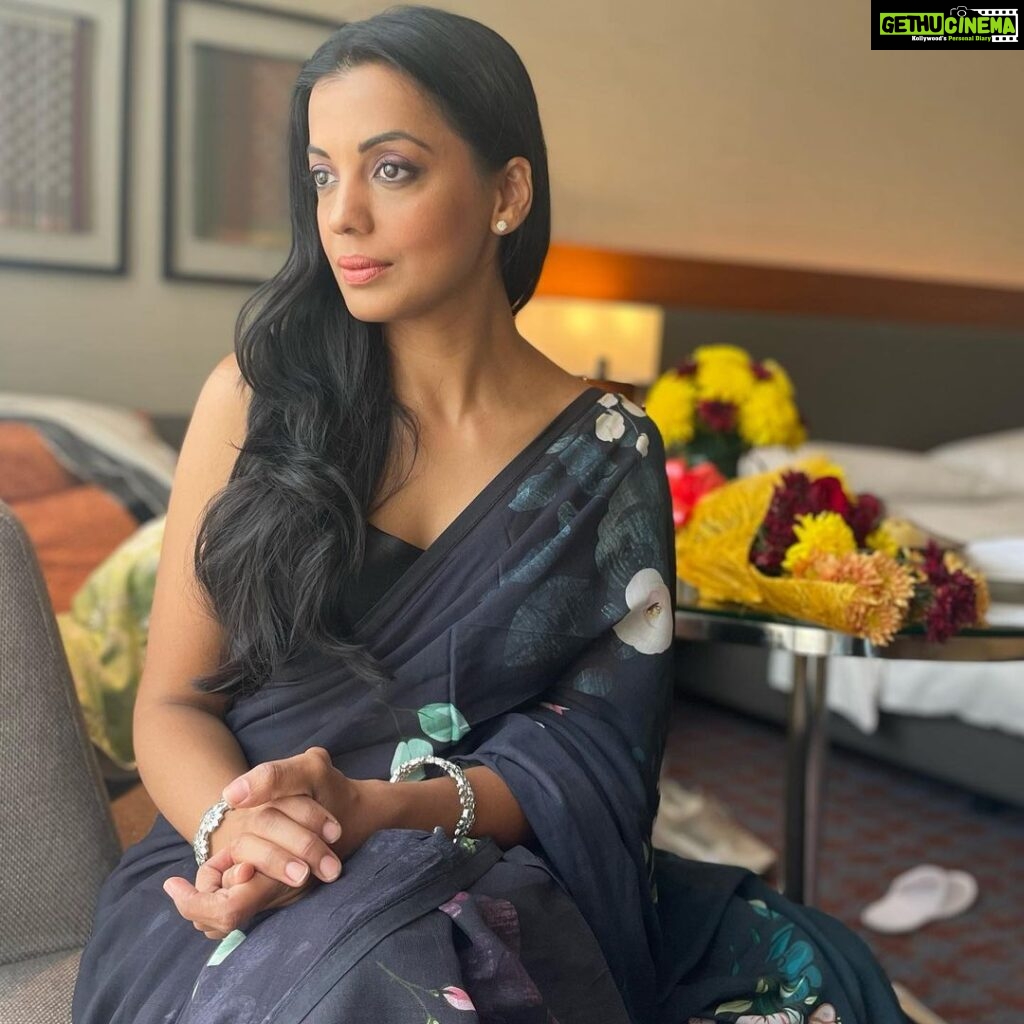 Mugdha Godse Instagram - Saaree Mood… ❤🌹 Though this is not from my brand yet one of my fav casual saree… Hyatt Regency Lucknow