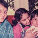 Mukti Mohan Instagram – Saari bachpan ki photos mein @neetimohan18 di is holding me like I am her baby👶🏻 with just a gap of a few years Didi took care of me like a mommy. I’m blessed to have two moms❤️ I am so glad even after all these years nothing has changed. 
P.S. – Yes, compass se check kiya tha I was GOL, hence named #GOLU #HappySunday