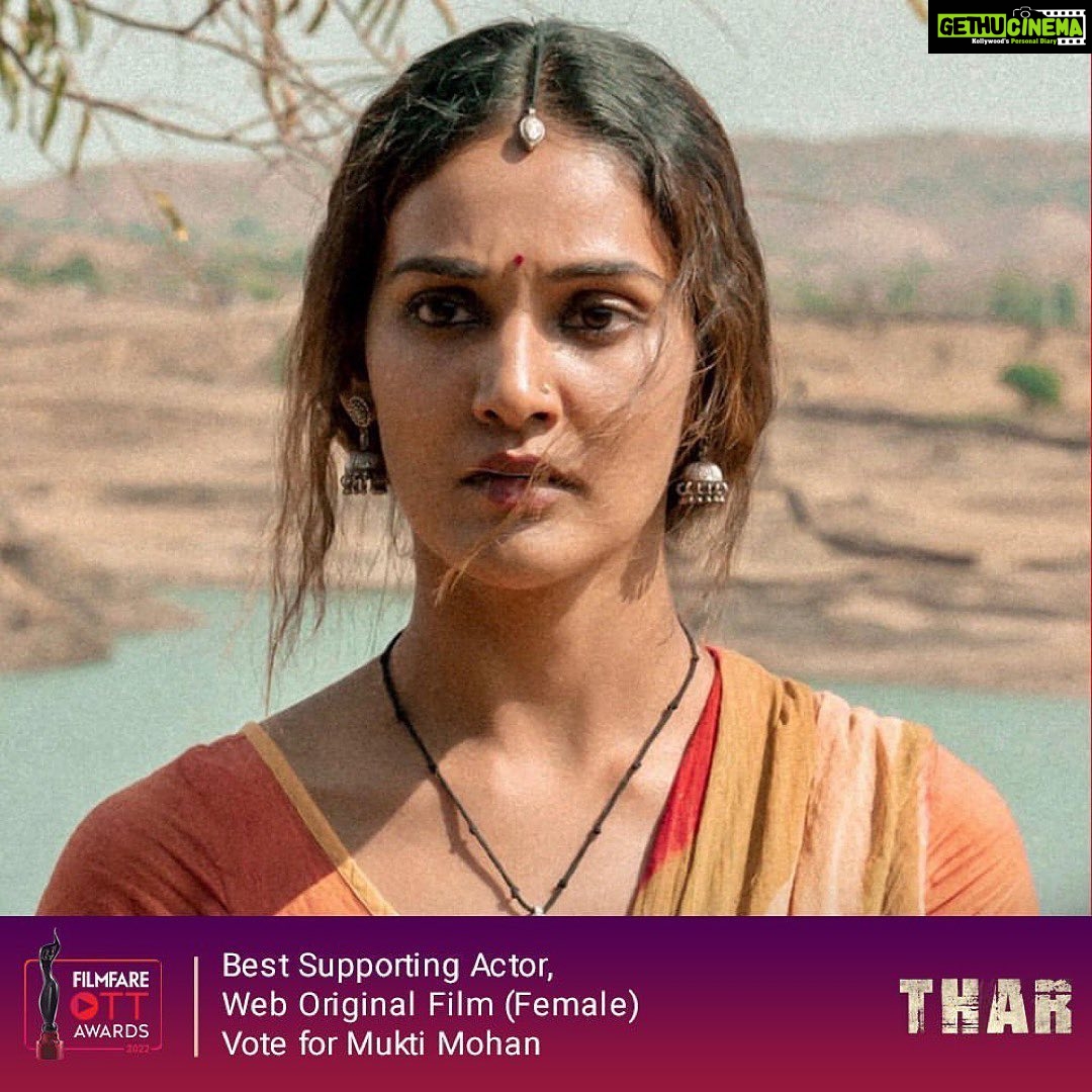 Mukti Mohan Instagram - Vote Now! #FilmfareOTTAwards2022 #THAR टीम को बधाई और प्यार ☀️🌻 @anilskapoor @harshvarrdhankapoor @fatimasanashaikh @satishkaushik2178 @jitendrajoshi27 @akfcnetwork @rajsingh_chaudhary @netflix_in #filmfareottawards