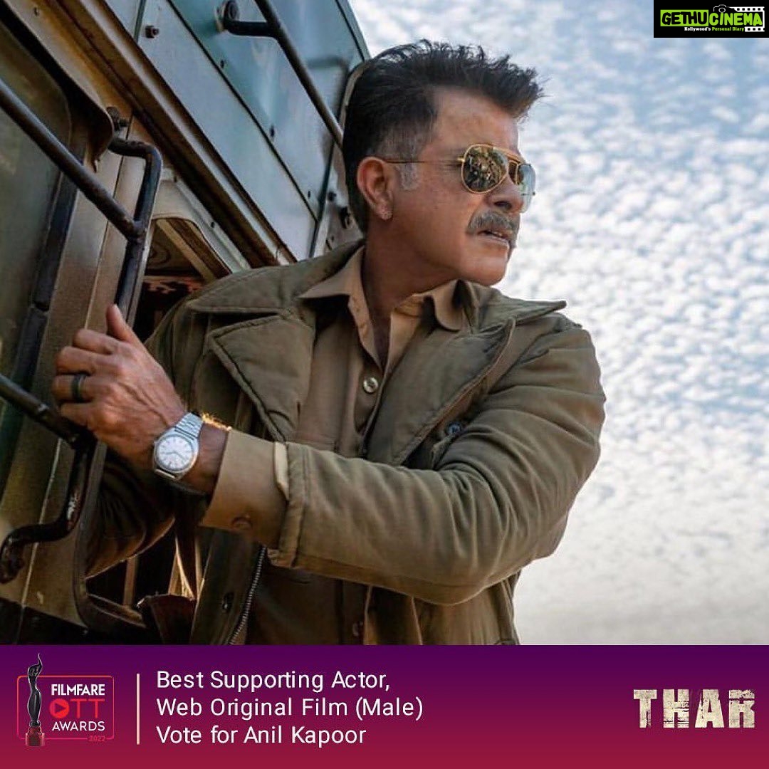 Mukti Mohan Instagram - Vote Now! #FilmfareOTTAwards2022 #THAR टीम को बधाई और प्यार ☀️🌻 @anilskapoor @harshvarrdhankapoor @fatimasanashaikh @satishkaushik2178 @jitendrajoshi27 @akfcnetwork @rajsingh_chaudhary @netflix_in #filmfareottawards