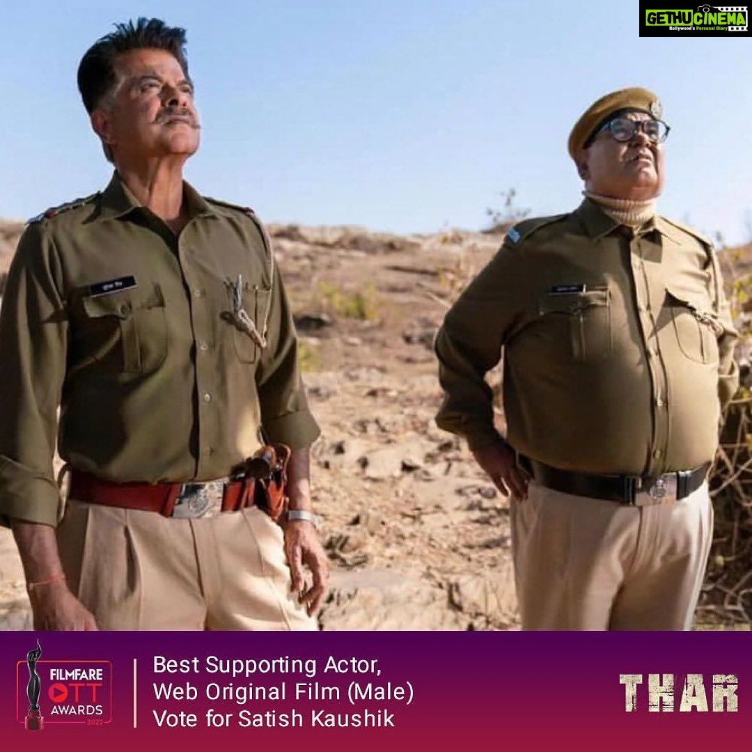 Mukti Mohan Instagram - Vote Now! #FilmfareOTTAwards2022 #THAR टीम को बधाई और प्यार ☀️🌻 @anilskapoor @harshvarrdhankapoor @fatimasanashaikh @satishkaushik2178 @jitendrajoshi27 @akfcnetwork @rajsingh_chaudhary @netflix_in #filmfareottawards