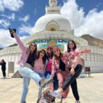Mukti Mohan Instagram - The Madness has just begunnnn✨ Visiting #Leh and #oldmemories with #school #bestfriends 🫧🌝 #blessed @shrishti_dhillon @anamika.m.yadav @sin_shivani @khushbookatyal06 🧿🤍 Leh, India