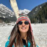 Mukti Mohan Instagram - ⛷the rush, the whoosh, the whoa, the wow..the sparkling wonder of it all🏔⛄️🎿 Thank you @milkyway_adventures @official_nomadictribes Aru Valley Kashmir