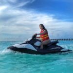 Mukti Mohan Instagram - Chasing waves🌊🚤 and memories from Maldives🐚 @kmohan12 @mohanshakti #Masthoog thank you for all the laughters, adventures, and art with so much heart ❤️ see you soon @sunsiyamiruveli ⛅️ 🌊